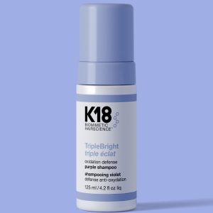 TripleBright oxidation defense purple shampoo