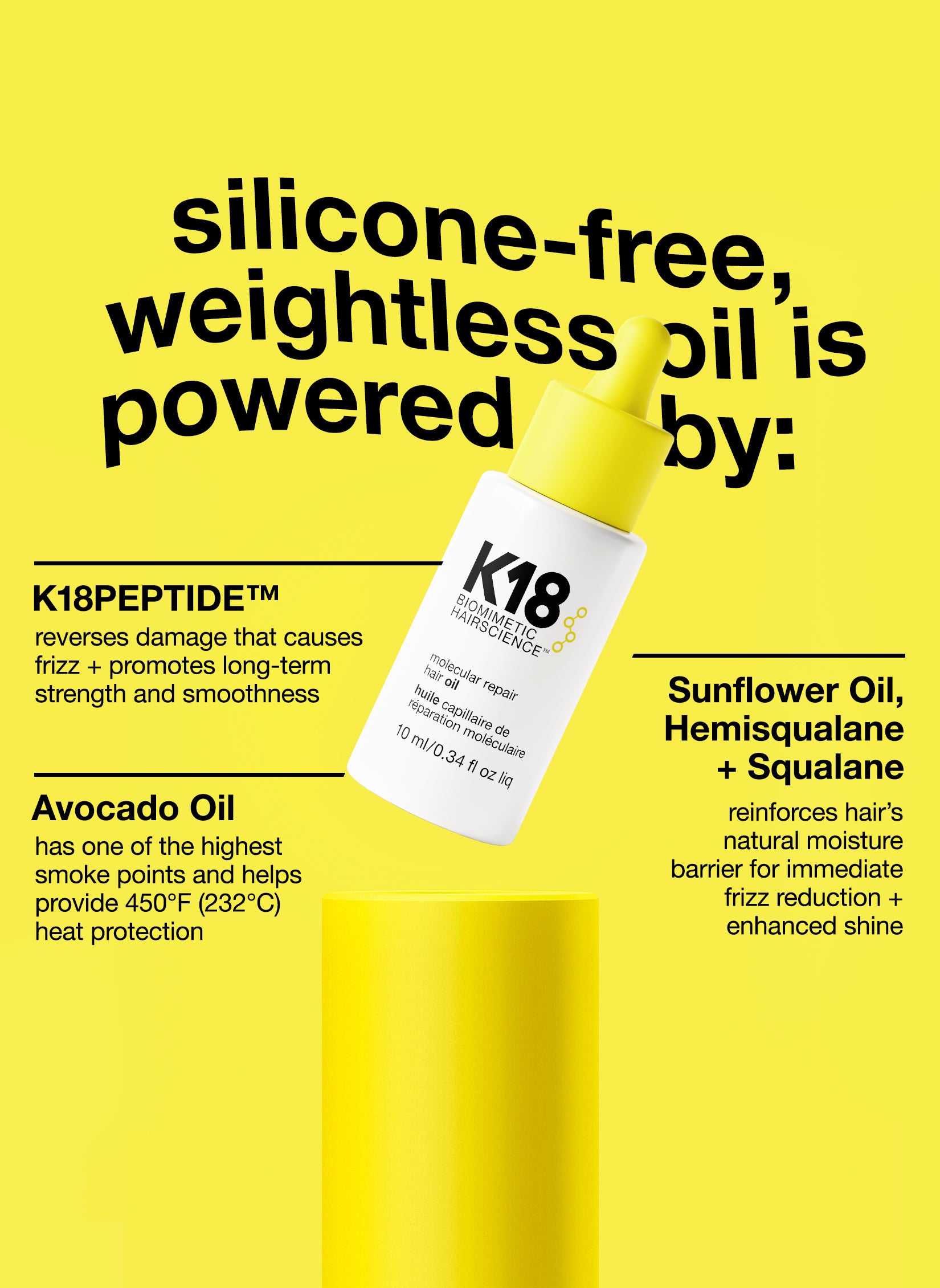 Mini molecular repair hair oil - Image 8